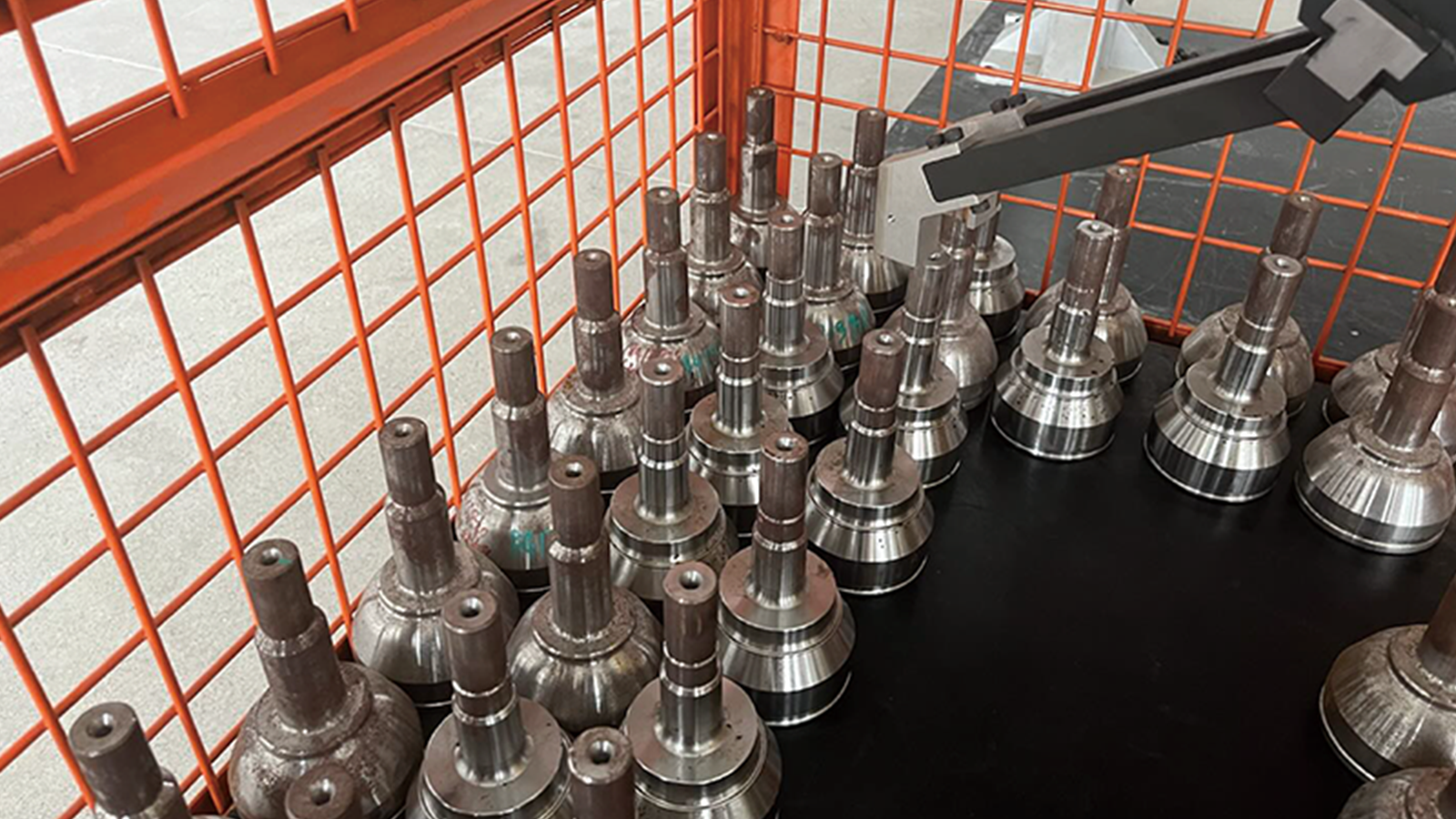 视觉引导外星轮上下料