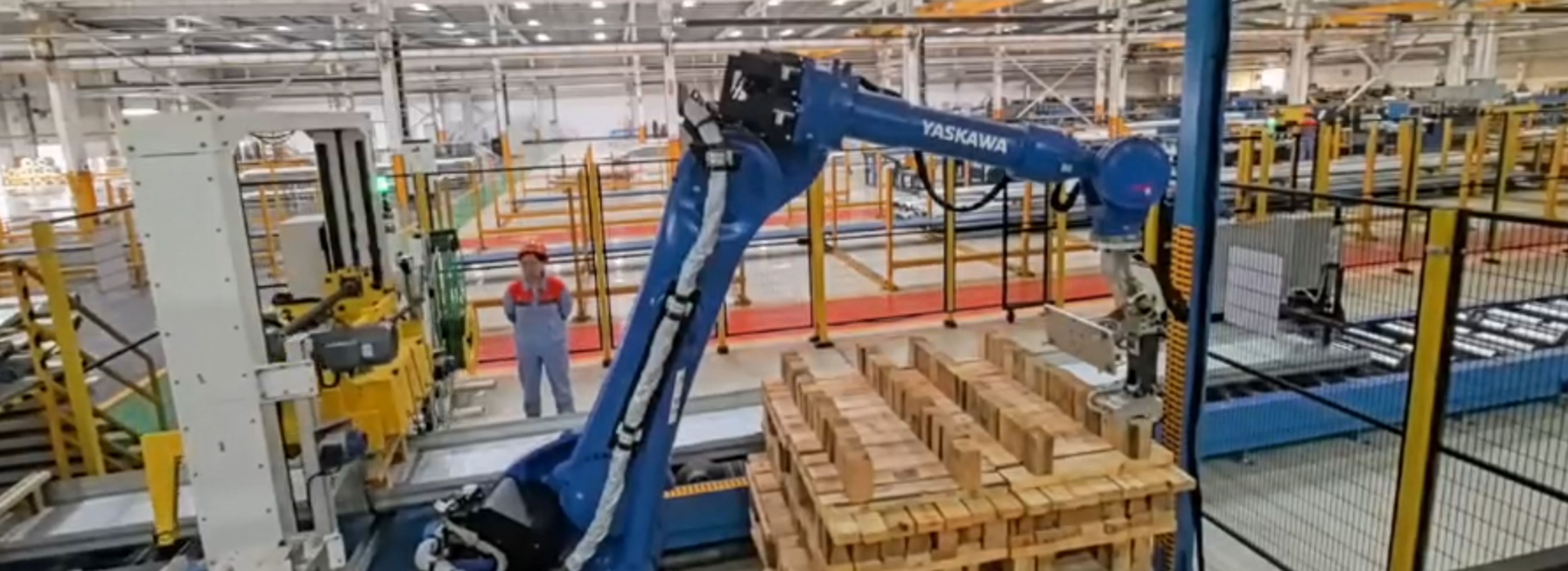 视觉引导木凳拆垛