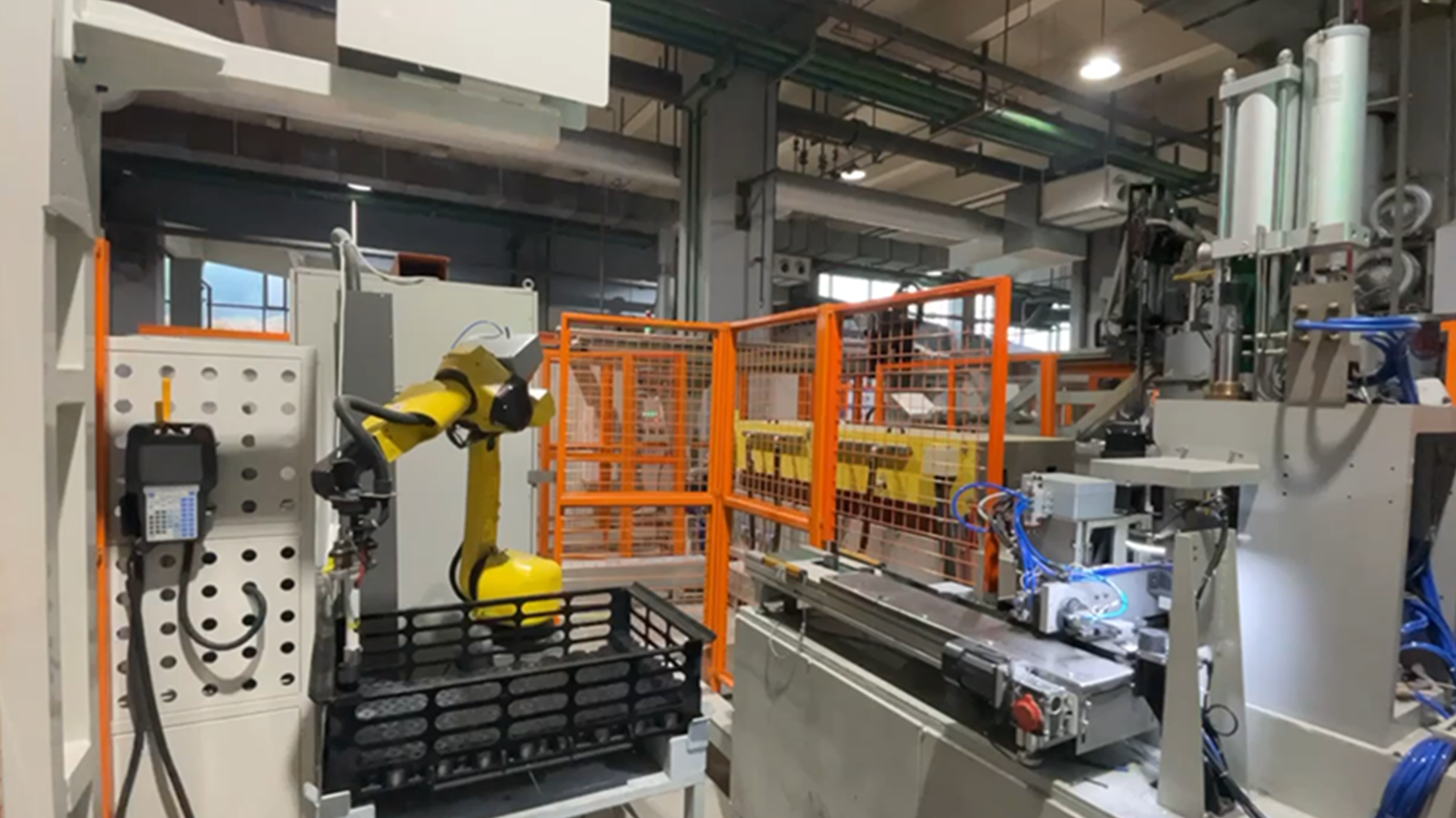 视觉引导转子上料