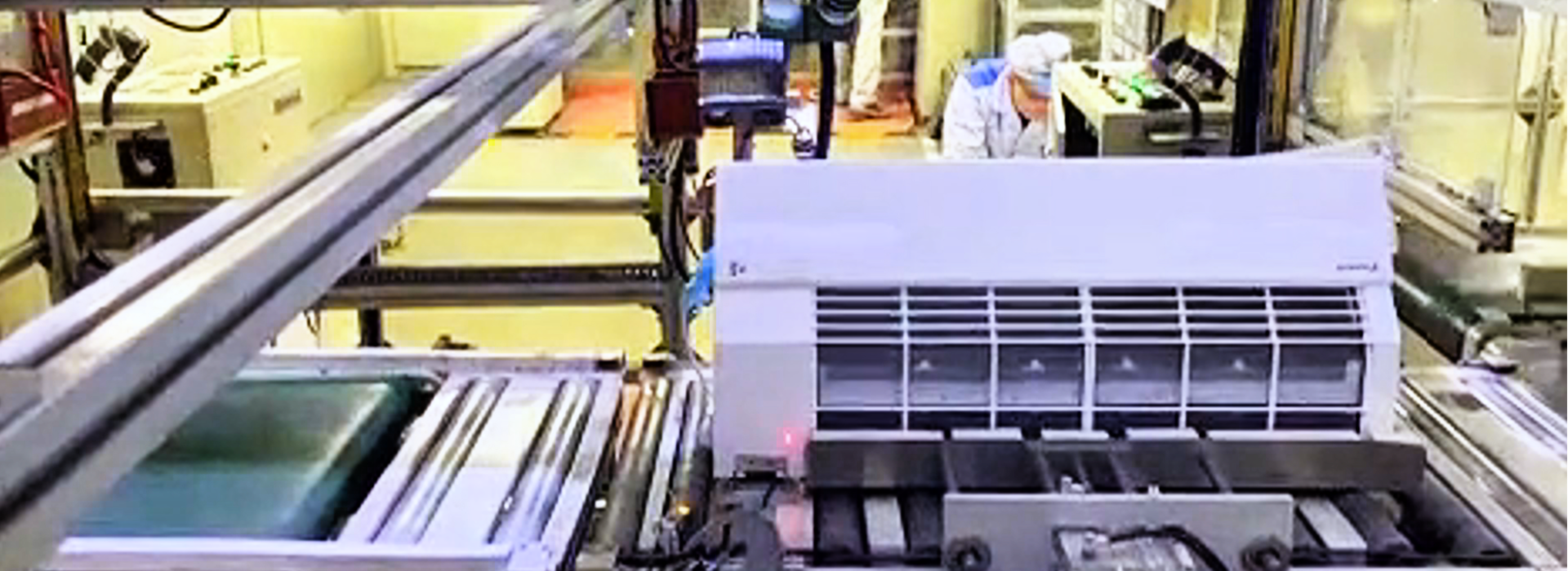 视觉引导空调电源定位